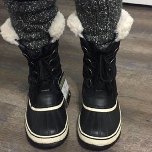 Sorel boots that will keep your feet warm and dry.